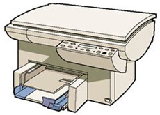 Струйное МФУ HP Officejet Pro 1150c