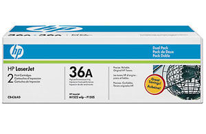 Упаковка из двух картриджей HP CB436AD
