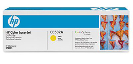 Тонер-картридж HP CC532A(№304A yellow)