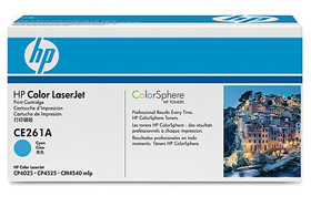 Тонер-картридж HP CE261A(647A-cyan)