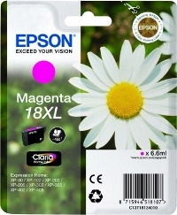 Картридж Epson C13T18134010(XL magenta)