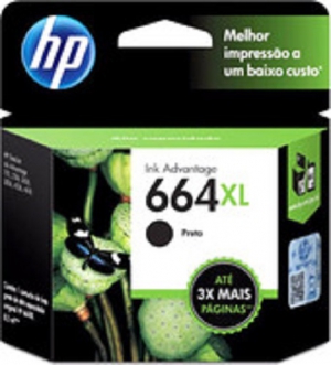 HP 664XL (F6V31AL) black