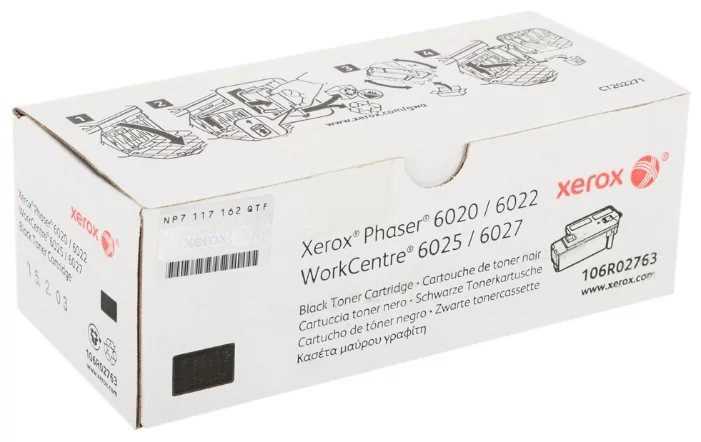 Тонер-картридж Xerox 106R02763 black