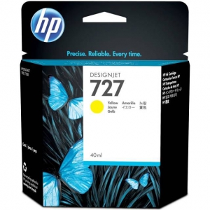 Картридж HP №727 (F9J78A) Yellow