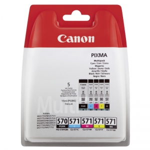 Набор картриджей Canon PGI-570/CLI-571 PGBK/C/M/Y/BK