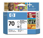 Усилитель глянца и картридж HP C9410A ( № 70 )