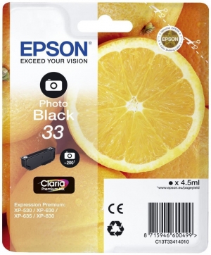Epson T3341 (C13T33414010) photo black