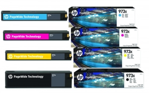 Картридж HP 973X комплект (C,M,Y,K)