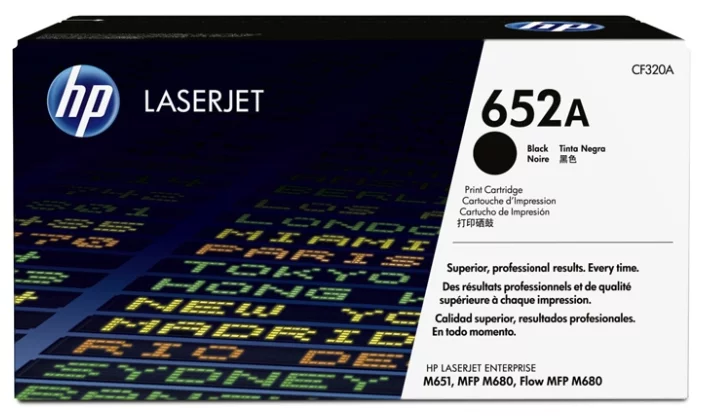 Тонер-картридж HP 652A (CF320A) черный
