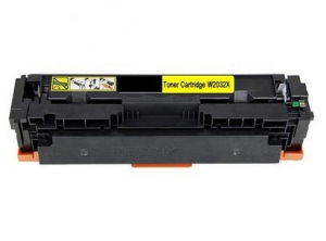 Тонер-картридж HP W2032A/415A yellow совместимый