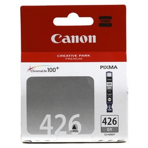 Заправка картриджа с серыми чернилами Canon CLI-426GY