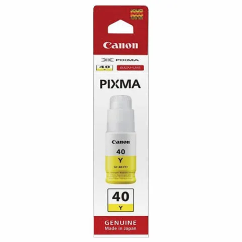 Чернила Canon GI-40 Yellow желтый  (3402C001)