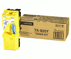 Тонер-картридж Kyocera TK-820Y