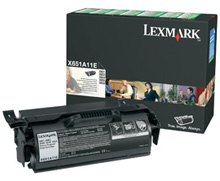Принт-картридж Lexmark X651A11E