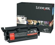 Принт-картридж Lexmark X651A21E
