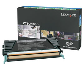 Тонер-картридж Lexmark C734A1KG