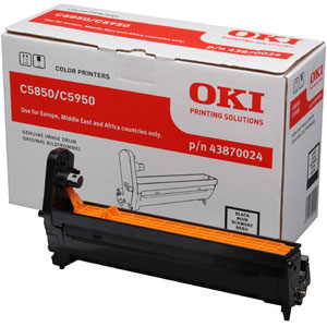Барабан черный Oki 43870024