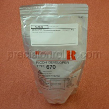 Девелопер черный Ricoh Developer Black Type 670