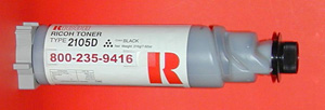 Тонер черный Ricoh Toner Black Type 2105D