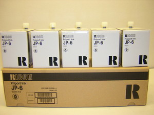 Краска черная Ricoh Black Ink JP-6